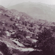 Blick von der Platte um 1922